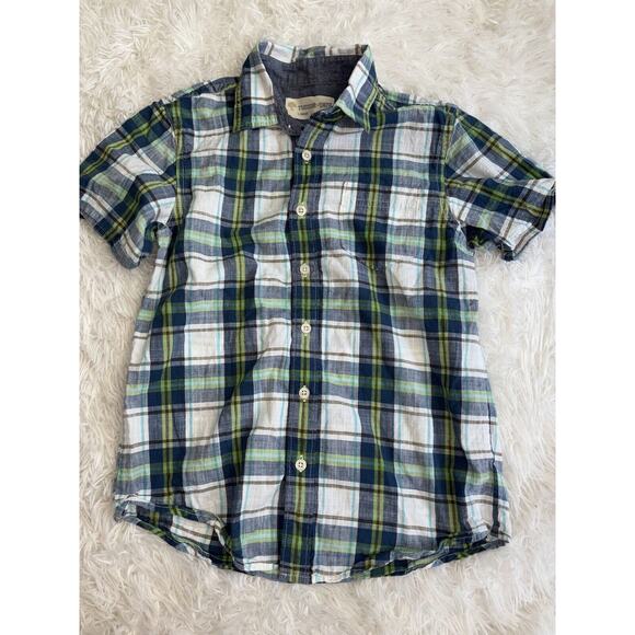 Tucker & Tate Boys Sz. 10/12 Plaid Button Down Top. Soft, Grt. Quality - Picture 6 of 10